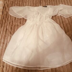 Something Navy White Mini Dress